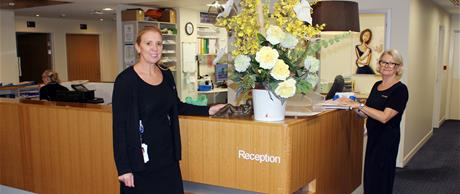 Buderim Private Maternity reception